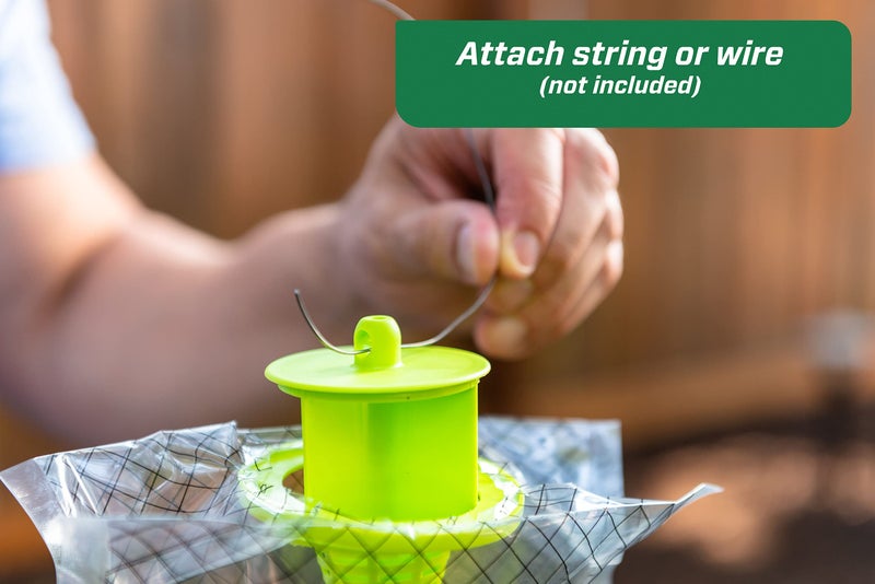 RESCUE! Outdoor Disposable Hanging Fly Trap - 24 Traps - Image 4
